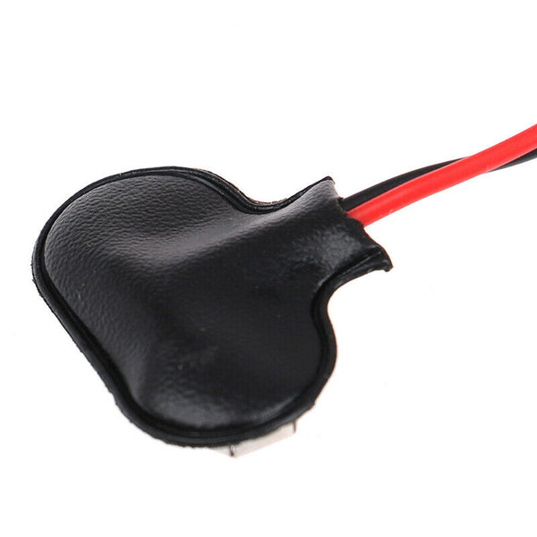 5Pcs Snap 9V (9 Volt) Battery Clip Connector T Type Black w CableS Hn