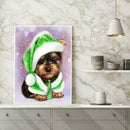 5D DIY Full Drill Diamond Painting Dog Embroidery Mosaic Kits Home Decor