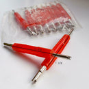 Stainless Steel Dual Head Car Tire A/C Valve Stem Core Remover Repair Auto Tool