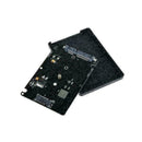 Black B+M key Socket 2 M.2 NGFF (SATA) SSD to 2.5 SATA Card Adapter Case Ne X1E4