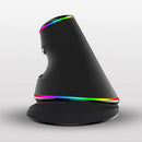 Vertical Mouse, USB Wired, Adjustable 800/1200/1600/2400/4000 DPI for Office