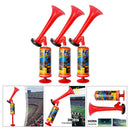 3Pcs Durable Pump Air Horn Cheering Party Boating Warning Fog Extreme Loud Horns