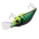 5X(10g 7.5cm fishing lure Living hard lure Chubby Crank Bait Tackle with trR9G9)