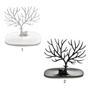 Modern Deer Horn Stand Jewelry Earring Necklace Ring Show Rack Holder White