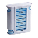 Plastic Medicine Box 28 Cell Portable Drawer Moisture-Proof Organizer Conta X9G2