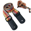 Exquisite Priting Ukulele Hawaii Guitar Strap Belt Strap Style Colorful Nat C9E9