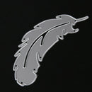 2 Pcs Metal Feather Cutting Dies Stencils DIY Scrapbooking Paper Card