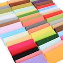50pcs/set Colors Squares Cotton Fabric Patchwork Sewing Quilting Tissues DIY