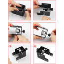 2x Black Y-axis Synchronous Belt Stretch Straighten Tensioner For Ender3 PRO