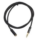 Braided Headphone Extension Cable 3.5mm Jack Male to Female Audio Cord