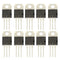 10Pcs LM317T LM317 1.2V to 37V 1.5A Adjustable Voltage Regulator IC