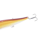 1pc 14cm/23g minnow fishing lures plastic baits hard lures fishing hooks 4