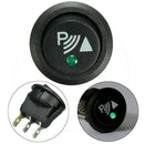 LED Display Rocker Switch 3 Pin ON-OFF-12 V DC Rocker Switch Parking Sensor