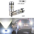 Error Free LED Bulbs For Backup Reverse Bulb Lamp 100W 1156 S25 P21W BA15S New^^