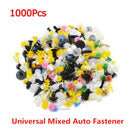 1000PCS Mixed Car Door Panel Trim Fenders Bumper Rivet Retainer Push Pin Clips