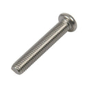 M8 x 45mm 304 Stainless Steel Phillips Machine Screw Bolt 5pcs