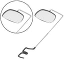 1pc Bicycle Rearview Helmet Eyeglass Mirror Adjustable Black Bicycle Rearvie Nw