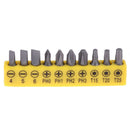 10 in 1 Socket Screwdriver Set Precision L-shaped Angle Head