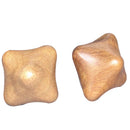 2x Hot Massage  Hand Palm Reflexology Relaxation Wood Wooden Star Tool LJ