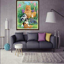 5D Cat Diamond Painting Embroidery DIY Cross Stitch Needlework Home Decor