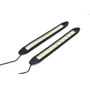 2pcs 20W Waterproof Car LED 12V Daytime Running Light DRL Fog COB Strip Lamp  Z