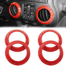 Air Conditioning Vent Cover Trim Accents for Jeep Wrangler JK JKU Unlimited
