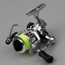 2+1 4.3:1 Ball Bearings Mini Left Right Hand Spinning Fishing Reel Tackle Deluxe