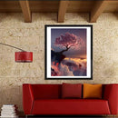 5D DIY Diamond Cherry Tree Embroidery Painting Cross Stitch Kit Home Wall Decor
