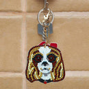 5pcs Dog Shape Key Chain Gift DIY Diamond Painting Special Shape Full Drill