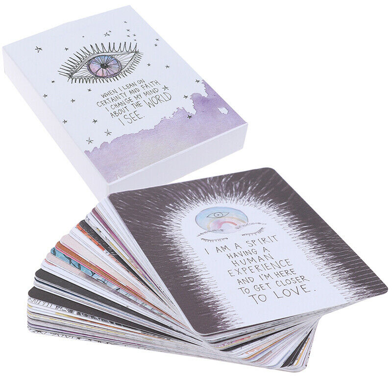 Universe Oracle Cards Deck Mysterious Tarot Cards Divination Fate Board Game Ew