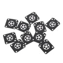 10Pcs Carburetor Parts Chainsaw Carburetor Membrane Gasket Set For Zama Cha