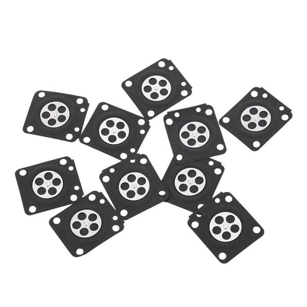 10Pcs Carburetor Parts Chainsaw Carburetor Membrane Gasket Set For Zama Cha