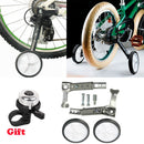 Bike Training Wheels Metal Anti-Slip Biking Learning Stabilizer Safety Wheel