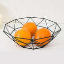Kitchen Countertops Fruit Bowl Metal Wire Frame Basket For Snacks Candies