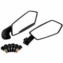 Motorcycle Handlebar Rear View Side Mirror Rearview Mirrors Universal for H