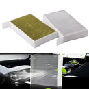 2Pcs Car Cabin Air Filter Replacement with Activated Carbon Car Air Conditi