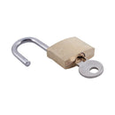3x Small Brass Padlocks Mini Brass Tiny Box Locks Keyed Jewelry 6 Keys 20mm R8T5