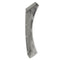 2pcs Right Side Inner Front Door Panel Pull Trim+Cover for  E90 E91 (Grey)