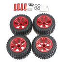 RC Wheel Tire & Hub Extented Converter Set for WLTOYS 144001 124019 RC Car