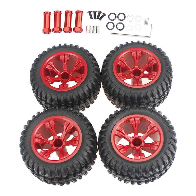RC Wheel Tire & Hub Extented Converter Set for WLTOYS 144001 124019 RC Car