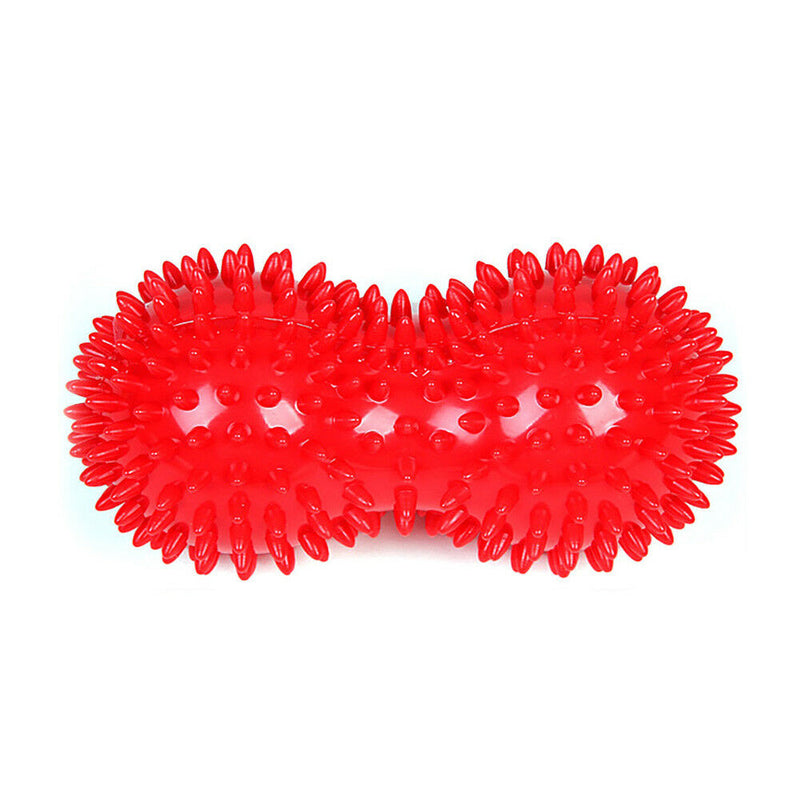Peanut Shaped Spiky Point Foot Massage Ball Roller Body Trigger Point Therapy