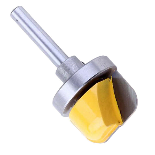 6.35mm 1/4 Shank Woodwork Milling Cutter Double  Round Bottom