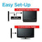 Mini Clear TV Key HDTV 100+ FREE HD TV Digital Indoor Antenna 1080p Ditch C B5P9