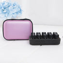 15 Slot Essential Oil Bottle Holder Rollers Storage Bag Organizer (Pink) A