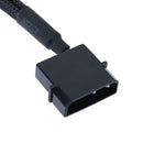 4pin IDE Molex to 2-Port 3Pin/4Pin Cooler Cooling Fan Splitter Power Cable