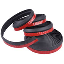 4M Z Shape Car Door Edge Rubber Seal Strip Hollow Weatherstrip Protect Trim 2cm