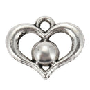30pcs Mixed style Heart Pendants Charms Findings - Jewellery Making Finding
