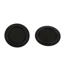 2x 40mm/1.6" Speaker Vibrating Membrane Passive Bass Diaphragm Plate