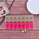 Large 7 Day Twice Daily (AM,PM) Pill Box Medicine Organiser With 14 Compartments