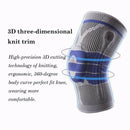 New Grey Elastic Knee Support Bracket Kneepad Adjustable Patella Knee Pad B Y7P3